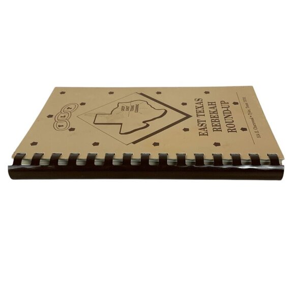 East Texas Rebekah Round-Up Cookbook Spiral Bound 1987 Deep East Texas Cooking - Picture 2 of 13